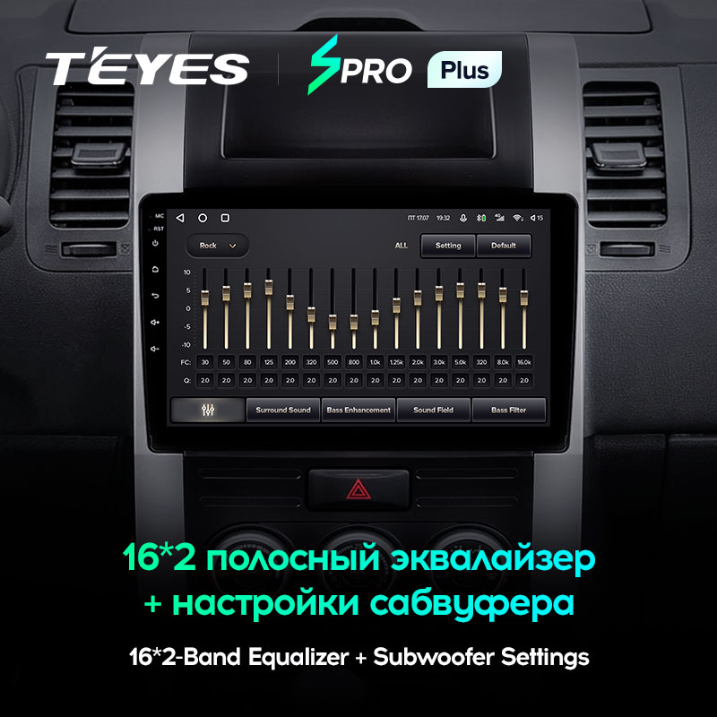 Штатная магнитола Teyes SPRO+ для Nissan X-Trail 2 T31 2007-2014 на Android 10