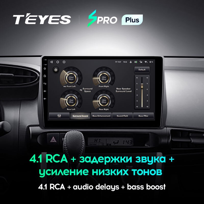 Штатная магнитола Teyes SPRO+ для Toyota Wish II XE20 2009-2017 на Android 10