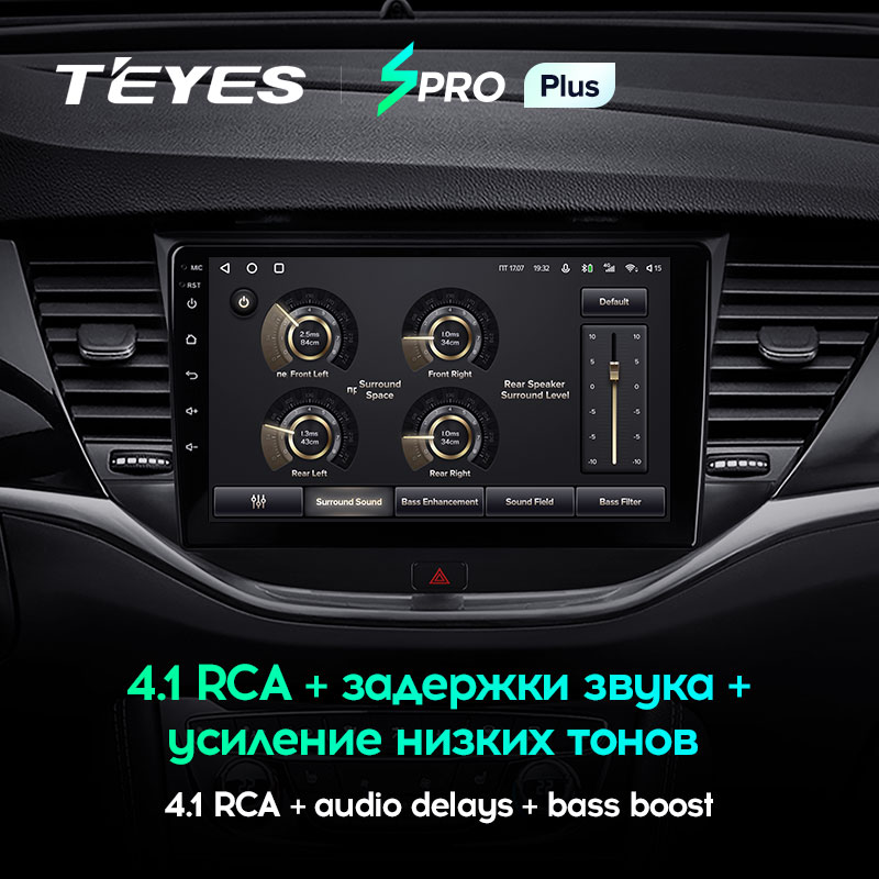 Штатная магнитола Teyes SPRO+ для Opel Astra K 2015 - 2019 на Android 10