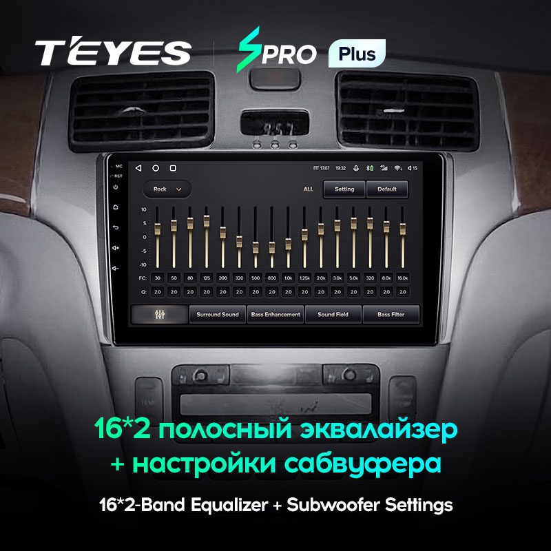 Штатная магнитола Teyes SPRO+ для Lexus ES250 ES300 ES330 2001-2006 на Android 10