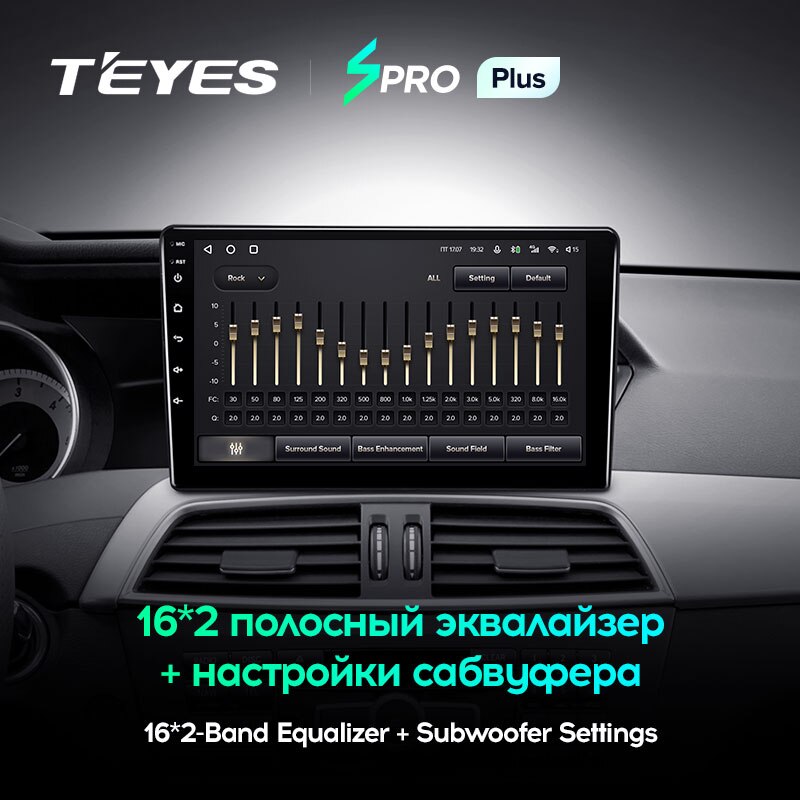 Штатная магнитола Teyes SPRO+ для Mercedes-Benz C-Class 3 W204 2011-2015 на Android 10