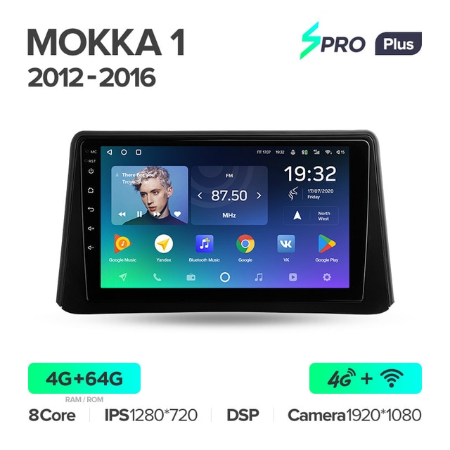 Штатная магнитола Teyes SPRO+ для Opel Mokka 1 2012 - 2016 на Android 10