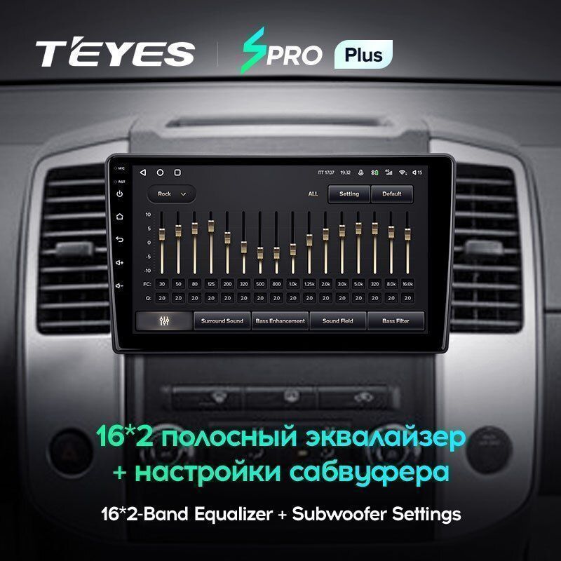 Штатная магнитола Teyes SPRO+ для Nissan Frontier 2009-2012 на Android 10
