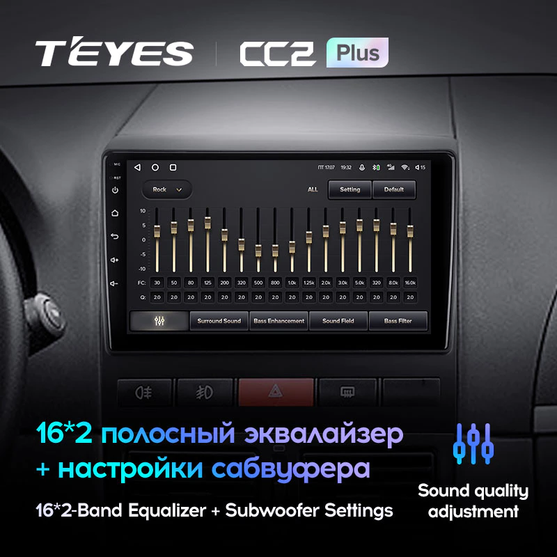 Штатная магнитола Teyes CC2PLUS для Fiat Peron 9 2009 Idea 2011-2014 на Android 10