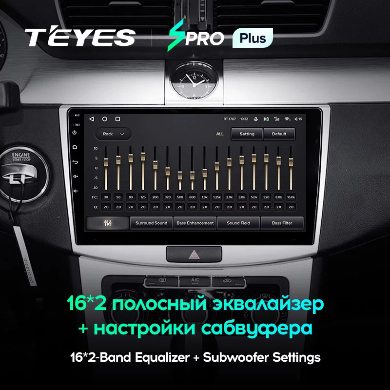 Штатная магнитола Teyes SPRO+ для Volkswagen Passat 7 B7 2010-2015 на Android 10