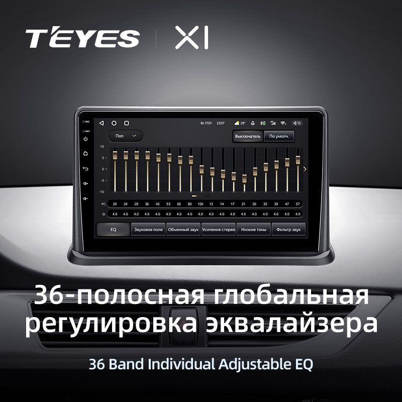 Штатная магнитола Teyes X1 для Changan Alsvin V7 2014-2018 на Android 10