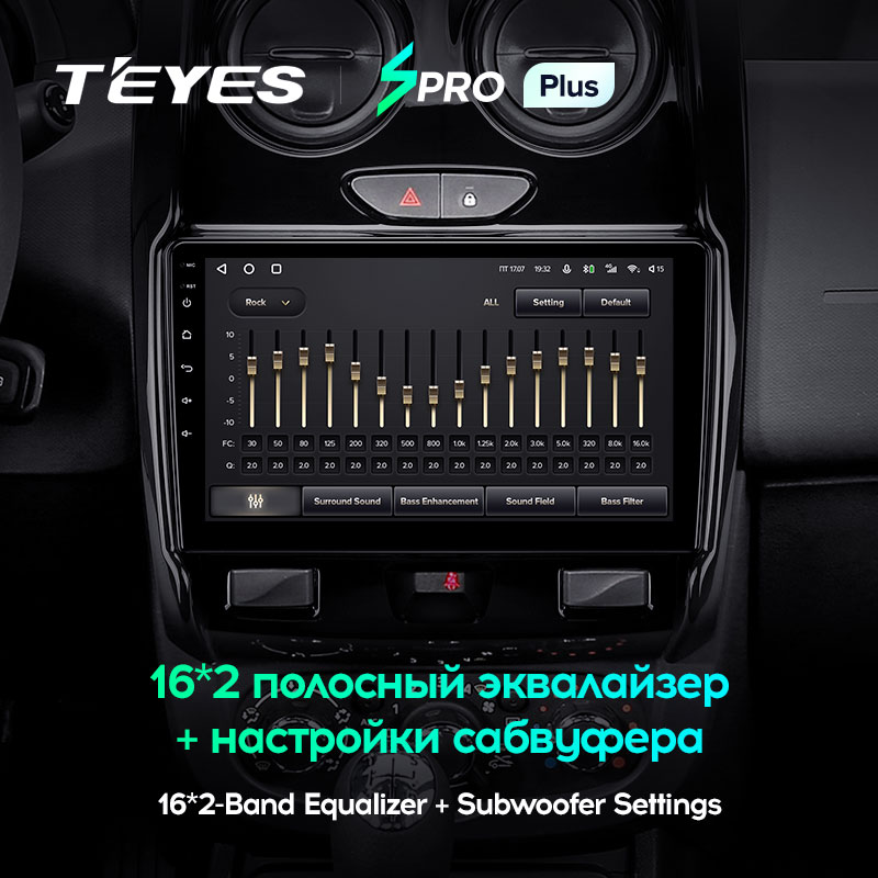 Штатная магнитола Teyes SPRO+ для Renault Duster 2015-2020 на Android 10