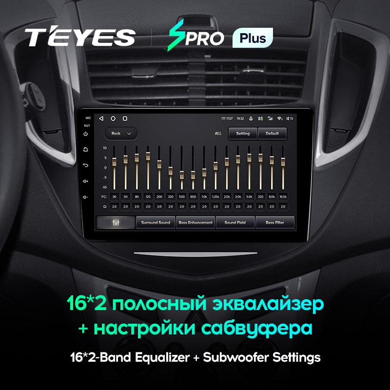 Штатная магнитола Teyes SPRO+ для Chevrolet Tracker 3 2013-2019 на Android 10