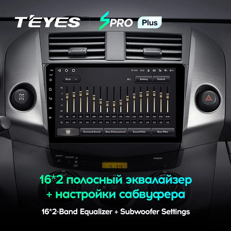 Штатная магнитола Teyes SPRO+ для Toyota RAV4 XA30 2005-2013 на Android 10