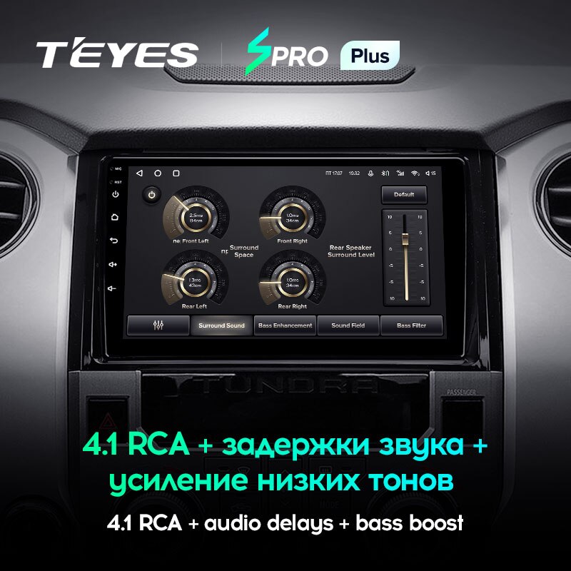 Штатная магнитола Teyes SPRO+ для Toyota Tundra XK50 2013-2020 на Android 10