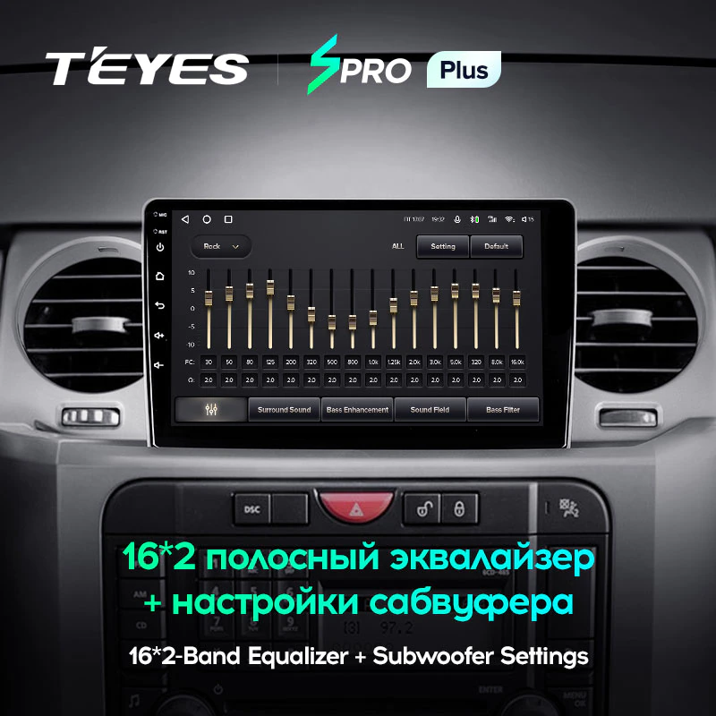 Штатная магнитола Teyes SPRO+ для Land Rover Freelander 3 2005-2009 Discovery 3 2004-2009 на Android 10