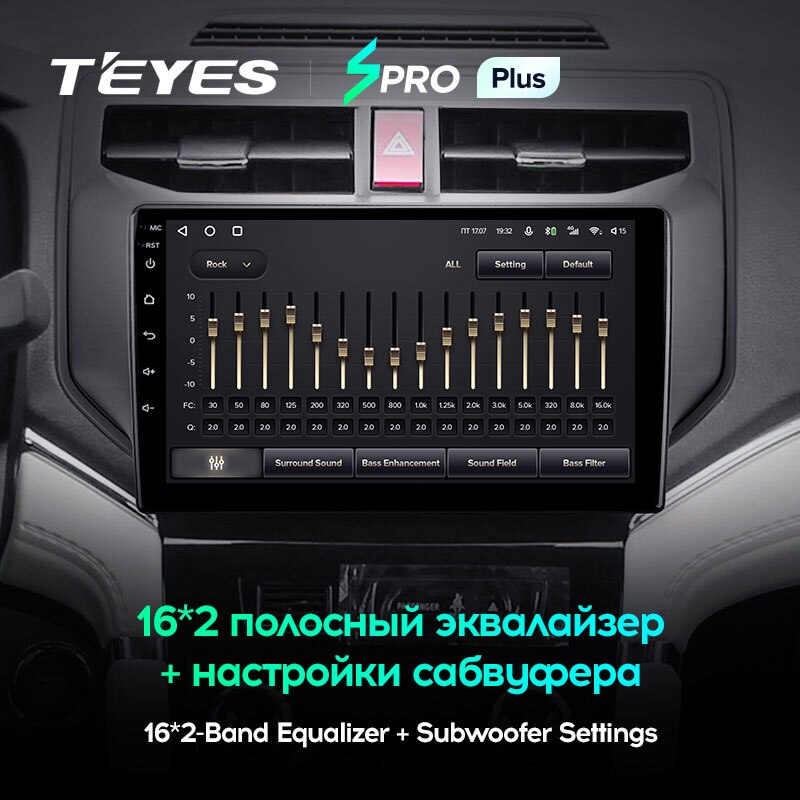 Штатная магнитола Teyes SPRO+ для Toyota Rush 2017-2020 на Android 10