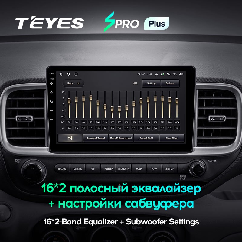 Штатная магнитола Teyes SPRO+ для Hyundai Venue 2019-2020 на Android 10