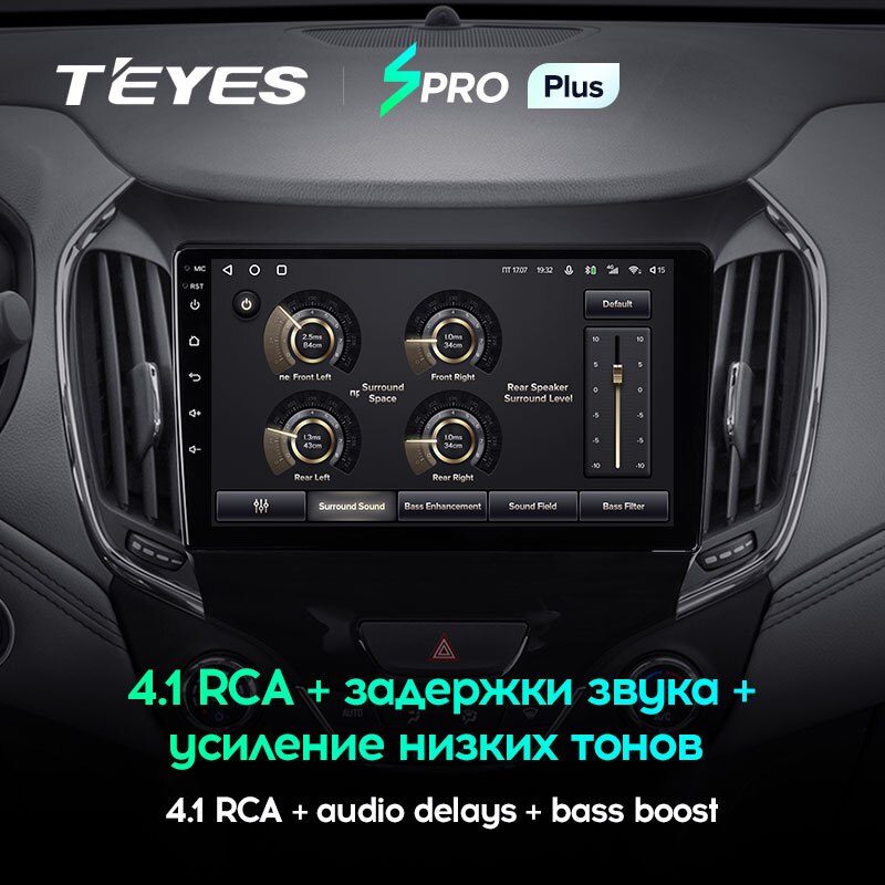 Штатная магнитола Teyes SPRO+ для Chevrolet Cruze 2 2015-2020 на Android 10