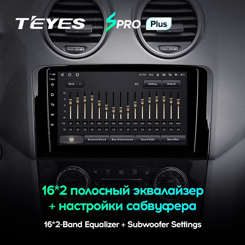 Штатная магнитола Teyes SPRO+ для Mercedes-Benz ML350 GL320 2005-2009 на Android 10