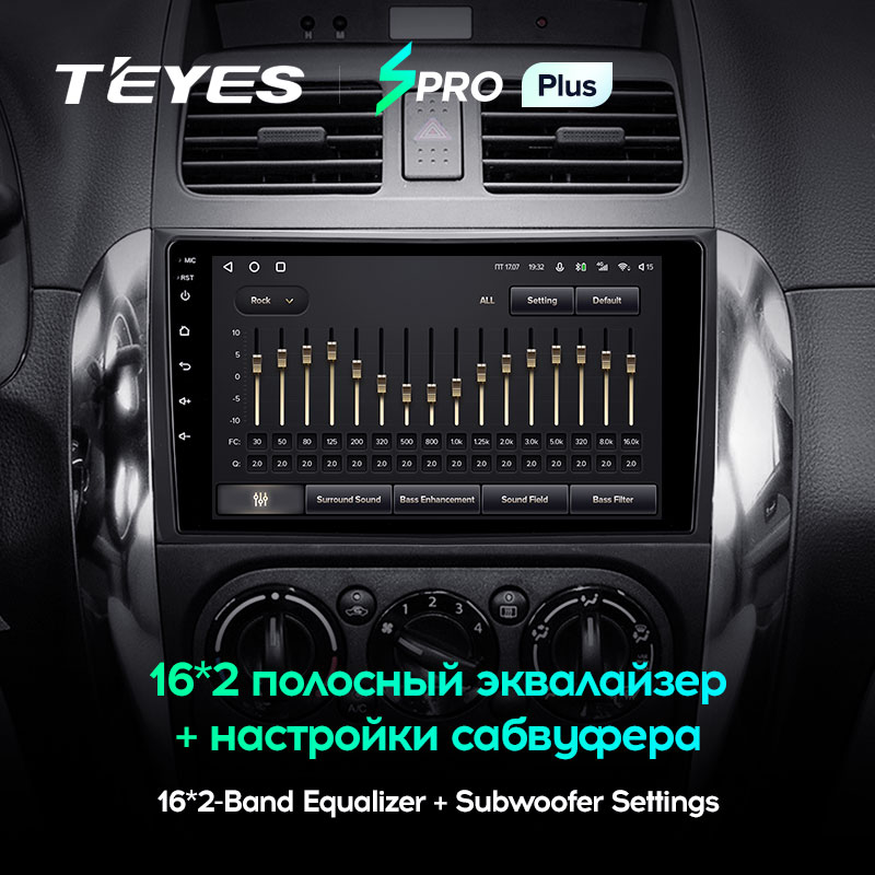 Штатная магнитола Teyes SPRO+ для Suzuki SX4 I 2006-2014 на Android 10