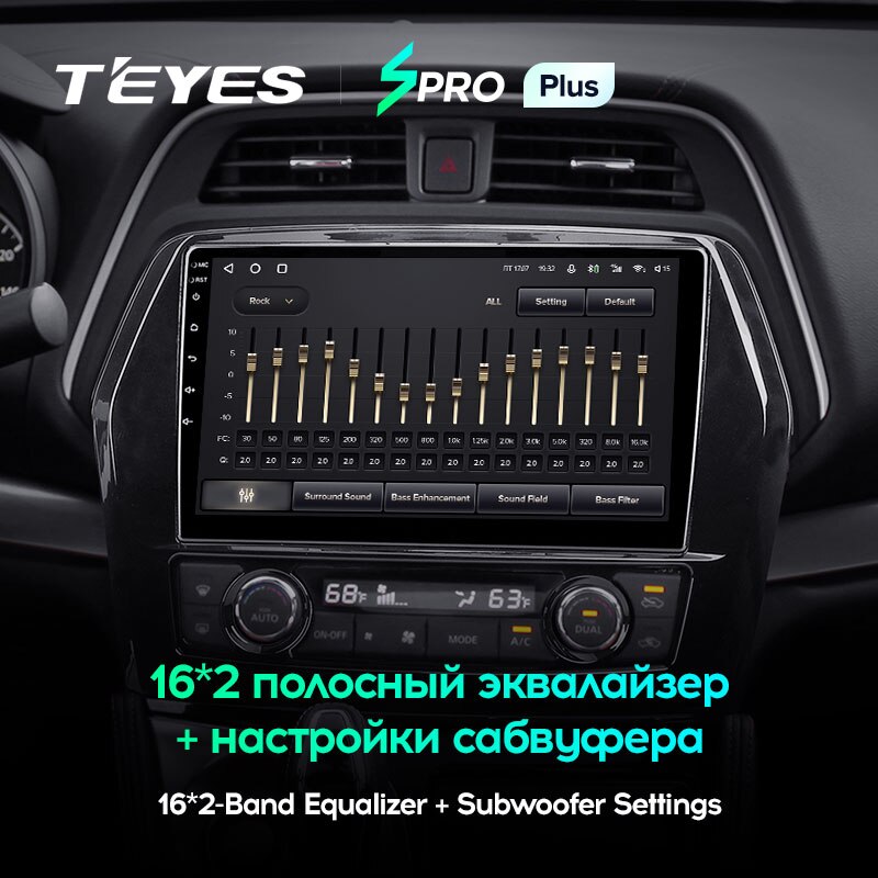 Штатная магнитола Teyes SPRO+ для Nissan Maxima A36 2015-2020 на Android 10