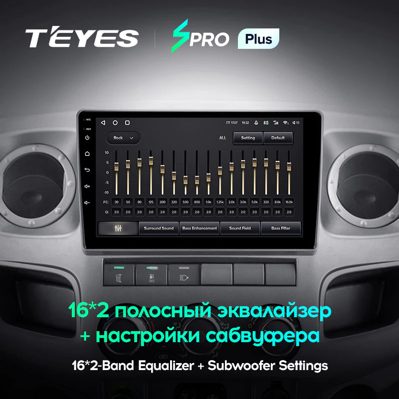 Штатная магнитола Teyes SPRO+ для GAZ Gazelle Busines 2010-2021 на Android 10