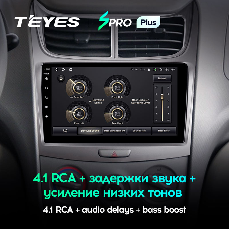 Штатная магнитола Teyes SPRO+ для Chevrolet Sail 2009-2013 на Android 10