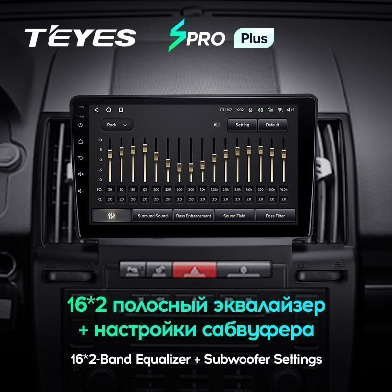 Штатная магнитола Teyes SPRO+ для Land Rover Freelander 2 2006-2012 на Android 10